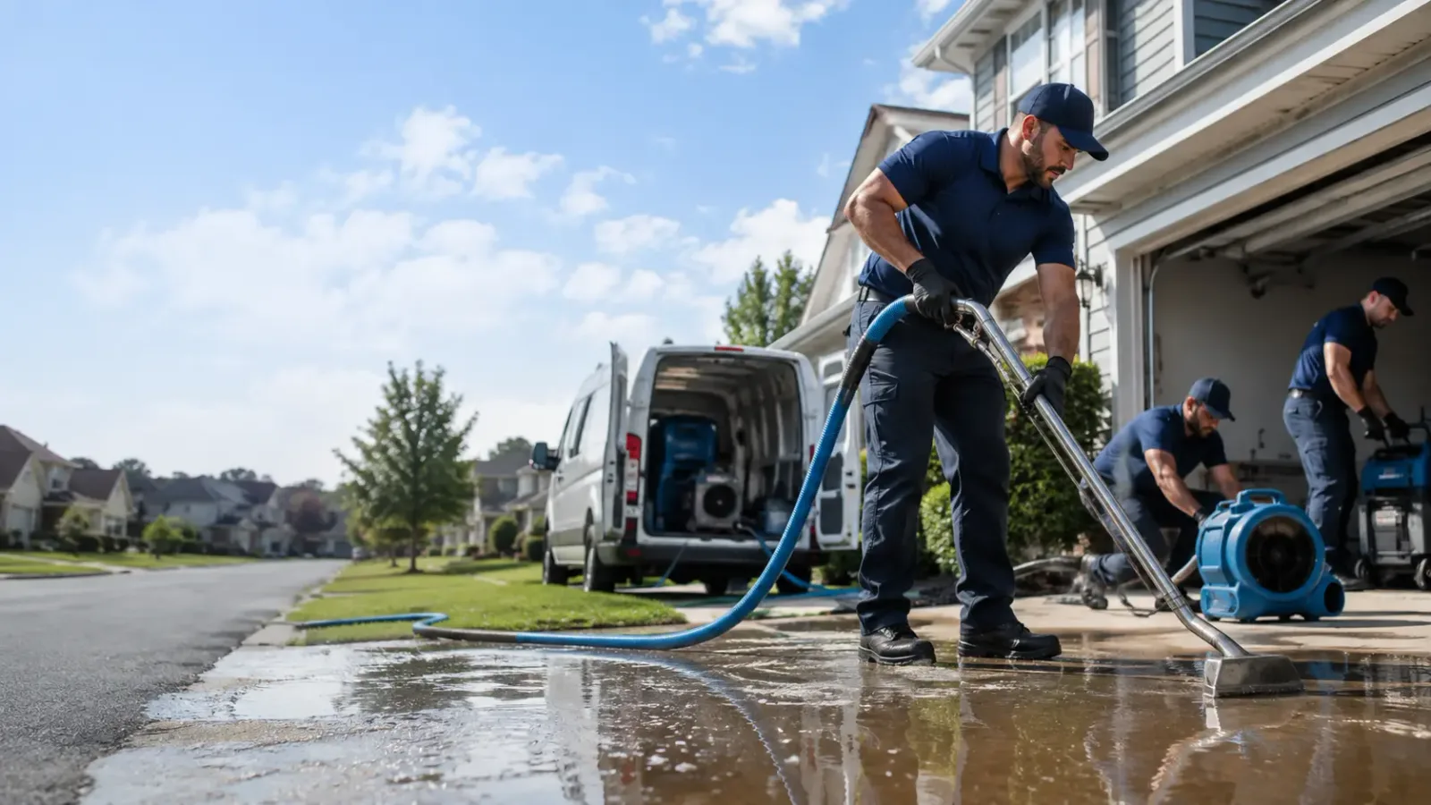 Flood Damage Restoration in Millerton, OK